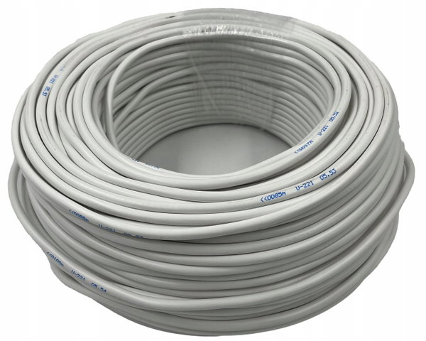 PRZEWÓD ELEKTRYCZNY KABEL GIĘTKI LINKA 3x1mm² 100m