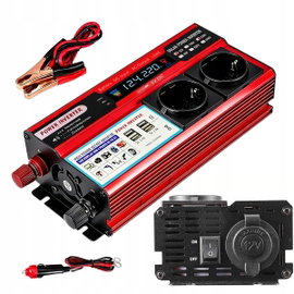 PRZETWORNICA 12V TO 230V SAMOCHODOWA NAPIĘCIA 2000W