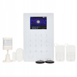 System alarmowy Tuya Smart dom biuro WiFi GSM czujniki Vidiline