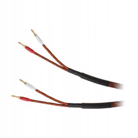 Kabel przewód głośnikowy 5.0 m Kruger&Matz z wtykami bananowymi