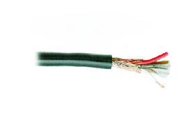 Kabel mikrofonowy stereo 6mm Azusa 100m Czarny