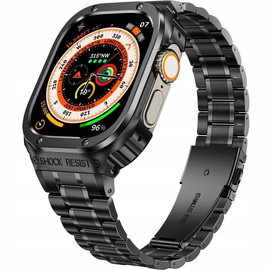 PASEK BRANSOLETA Z ETUI DO APPLE WATCH 7/8/9 45MM ELEGANCKA OPASKA