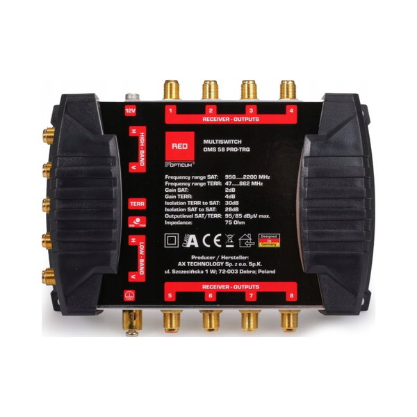 Multiswitch OPTICUM OMS 5/8 PRO TRQ PLATINUM