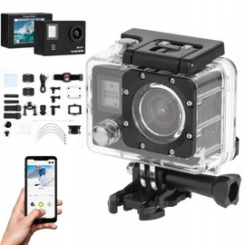 Kruger&Matz Vision L400 Kamera sportowa z obudową wodoodporną 4K