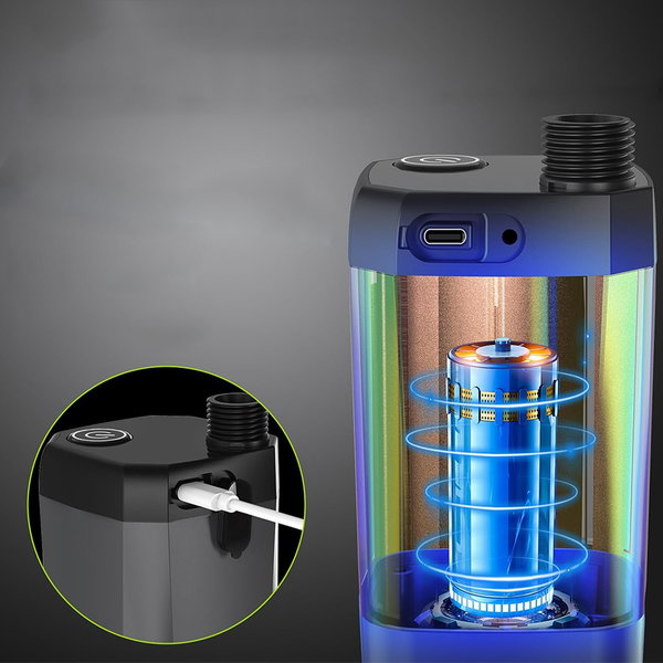 PRYSZNIC TURYSTYCZNY DO KĄPANIA PRYSZNIC KEMPINGOWY Z POMPKĄ 6000MAH