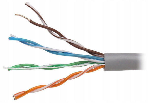 KABEL SKRĘTKA GETFORT CAT.5E U/UTP CCA 305m