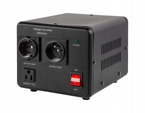 Konwerter napięcia KEMOT 1600 W/2000 VA 230-110V