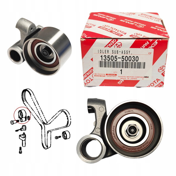 Napinacz paska rozrządu Lexus GS400 GS430 LS400 LS430 SC400 SC430 OE Toyota