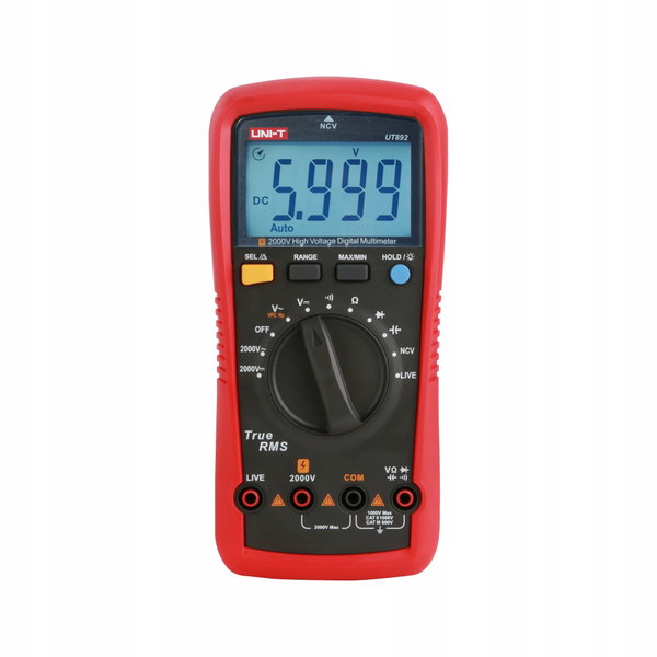 Miernik multimetr uniwersalny Uni-T UT892 LCD True RMS Pomiar NCV