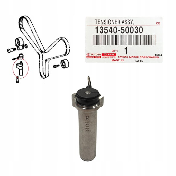 Napinacz hydrauliczny paska rozrządu Lexus GS430 LS400 LS430 OE Toyota