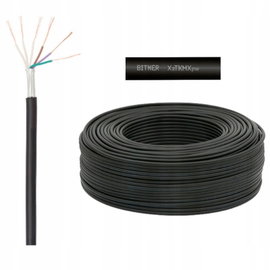 KABEL WIDEODOMOFONOWY DOMOFONOWY ZIEMNY ŻELOWANY XzTKMXpw 100M 6 ŻYŁ 0,5mm²