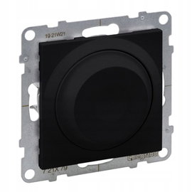 LEGRAND Suno CZARNY Ścieniacz obrotowy 5-75W dla lamp LED 721479