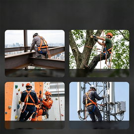 UPRZĄŻ SZELKI BEZPIECZEŃSTWA ASEKURACYJNE BHP 2W1 UNIWERSALNY