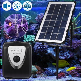 Zestaw solarnej pompy powietrza, napowietrzacz solarny do oczka wodnego