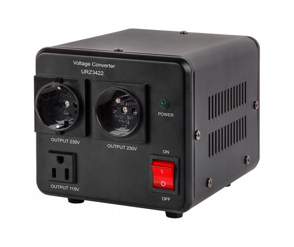 Konwerter napięcia przetwornica Kemot 800W/1000VA 110VAC 230VAC