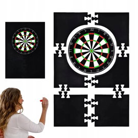 OSŁONA TARCZY RZUTEK DART DARTBOARD UCHWYT OCHRONA NA ŚCIANĘ PROSTOKĄTNA
