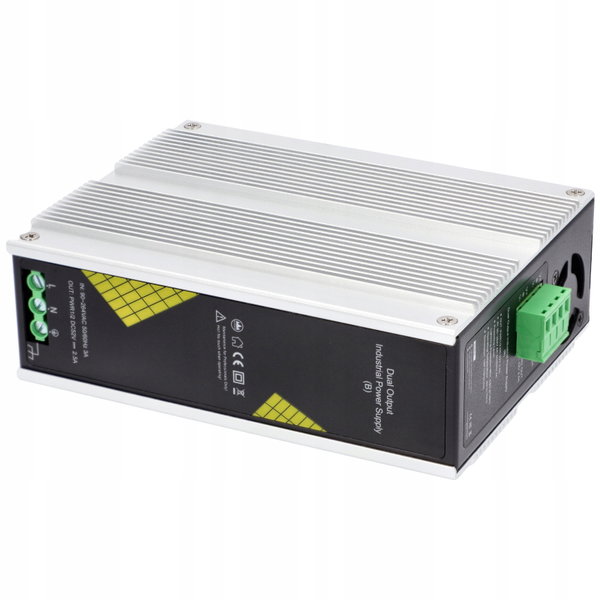 ZASILACZ NA SZYNĘ DIN VIDI-PS260 2x 52V 260W PoE bt