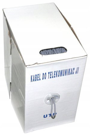 Kabel przewód komputerowy skrętka UTP 4x2/0,5 CCA
