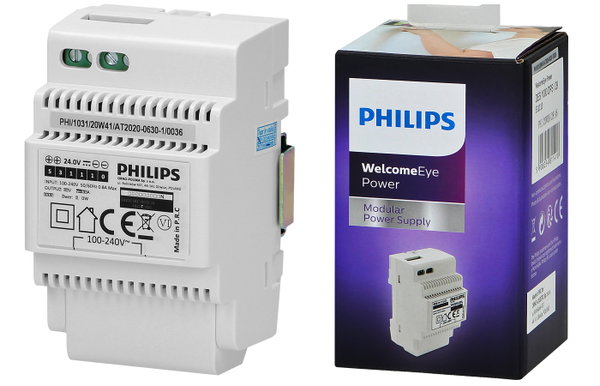 TRANSFORMATOR ZASILACZ NA SZYNĘ DIN 24V DO WIDEODOMOFONU PHILIPS WelcomeEye