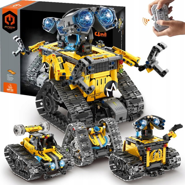 KOPARKA ROBOT ZDALNIE STEROWANA Z RUCHOMĄ ŁYŻKĄ