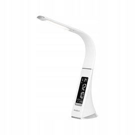 Lampka na biurko Rebel LED z wyświetlaczem 7W 400lm 3 barwy, termometr