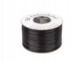 Kabel głośnikowy miedziany CU SMYp 2x0,5mm czarny 200m Elektrokabel