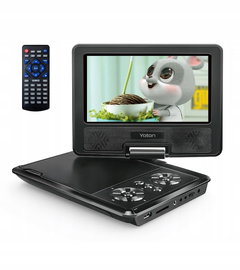 ODTWARZACZ DVD CD EVD 2 GNIAZDA MIKROFONOWE 1080P WRAŻENIA WIZUALNE