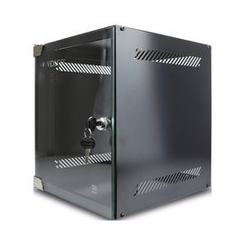 Szafa Rack 10" Wisząca 6U 310mm do 30kg Szkło Hartowane Vidiline