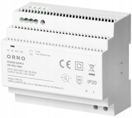 ZASILACZ NA SZYNĘ DIN 12V DC 11,3A 135,6W TRANSFORMATOR REGULOWANY 11~13V