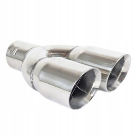 Końcówka tłumika wydechu stal nierdzewna MT 022 chrom 32-52mm AMIO
