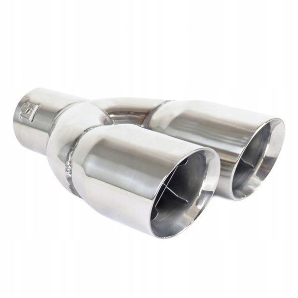 Końcówka tłumika wydechu stal nierdzewna MT 022 chrom 32-52mm AMIO