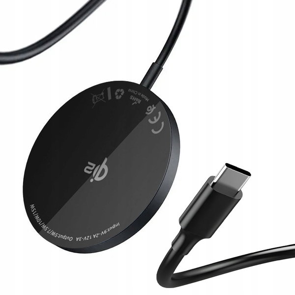 SZYBKA ŁADOWARKA INDUKCYJNA DO MAGSAFE USB-C NA IPHONE 12 13 14 15 16