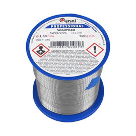 Cyna 1.5mm/500g Sn60Pb40 CYNEL
