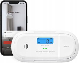 XC04-WX X-sense Czujnik tlenku węgla czadu z WiFi