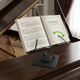 OBROTOWY STOJAK NA TABLET SKŁADANY ALUMINIOWY 360° ERGONOMICZNY