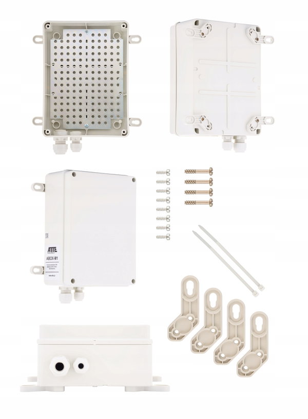 Obudowa zewnętrzna IP56 190x140x70mm ABOX-M1