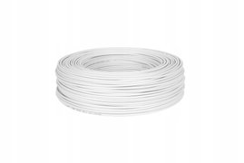Kabel koncentryczny R-TV RG-59 CU 200m biały