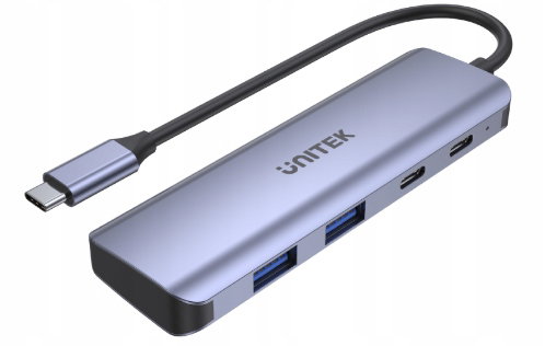Unitek Hub USB-C 3.1 2 x USB-A 2 x USB-C 5 Gbps