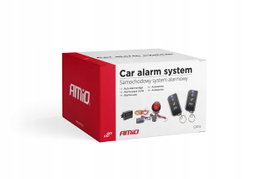 Uniwersalny alarm Samochodowy CA14 z pilotami AMIO