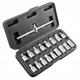 Klucze do spustu oleju 3/8" zestaw kluczy 18 szt. NEO 11-235