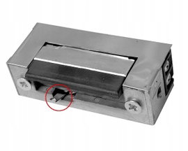 ELEKTROZACZEP RYGIEL ELEKTROMAGNETYCZNY ZAMEK standard DC 12V do furtki