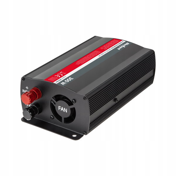 Przetwornica samochodowa Rebel 24V/230V 300W Gniazdo Niemieckie Schuko