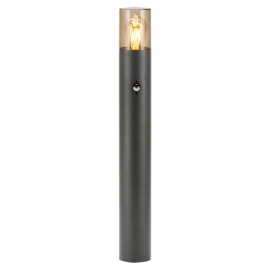 Lampa Ogrodowa LED E27 z CZUJNIK RUCHU Stojąca Słupek Ogrodowy 50cm IP54