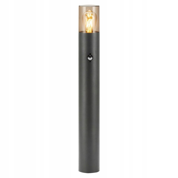 Lampa Ogrodowa LED E27 z CZUJNIK RUCHU Stojąca Słupek Ogrodowy 50cm IP54