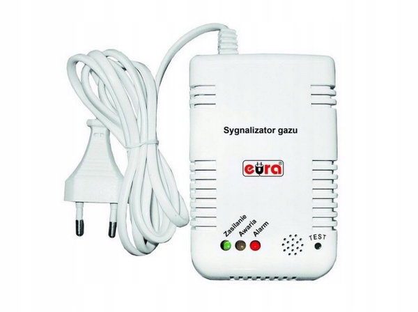 Czujnik gazu EURA GD-00A2 230V LPG CNG z przewodem