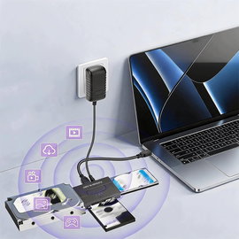 ADAPTER HDD USB IDE SATA USB 3.0 DO 2.5 3.5 CALA PLUG AND PLAY DO 6TB
