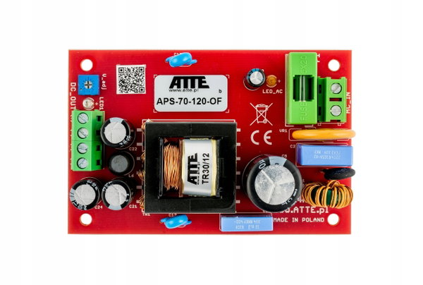 ATTE APS-70-120-OF Zasilacz sieciowy SMPS 12V 6A