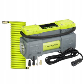 Kompresor powietrza dwutłokowy 12V, 10 BAR, automatyczny Carmotion 63341