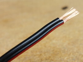 Kabel przewód głośnikowy SMYp 2x0,75mm czarny 100m Elektrokabel