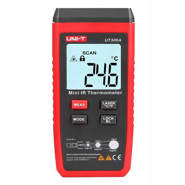 Miernik temperatury na podczerwień UNI-T UT306A